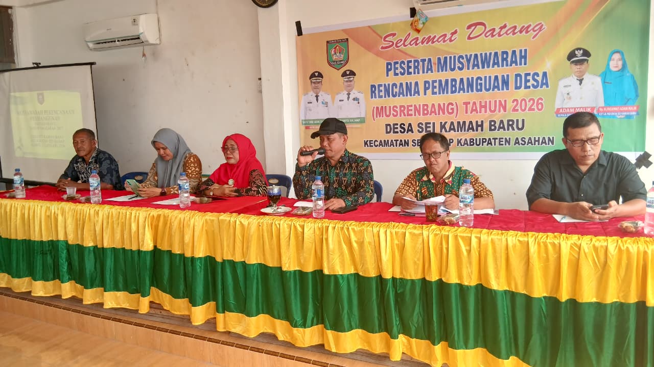 Musrenbang Desa Sei Kamah Baru Tahun 2026