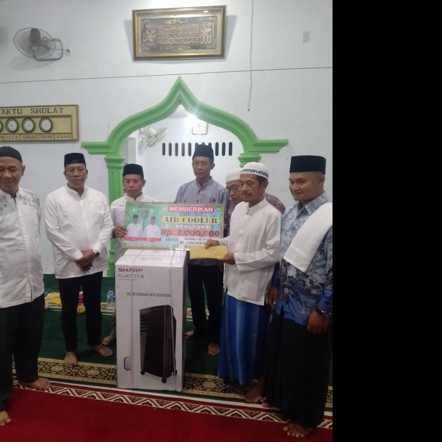 KUNJUNGAN TIM SAFARI RAMADHAN PEMKAB ASAHAN KE DESA SEI KAMAH BARU